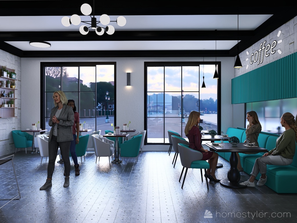 #cafecontest 3d design renderings
