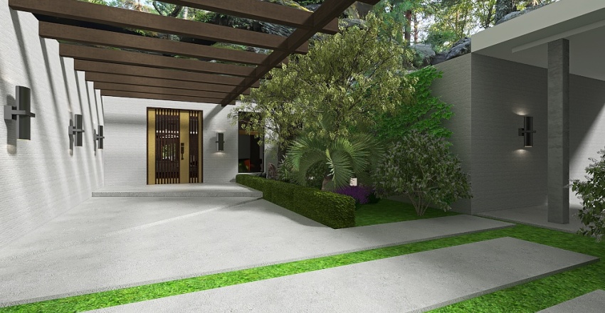 Casa Lomas 3d design renderings