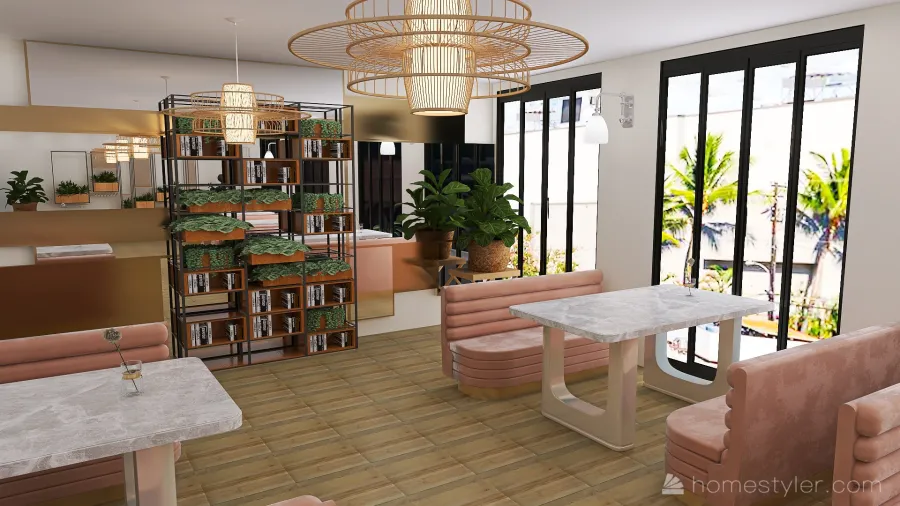 #CafeContest Coffee Point 3d design renderings