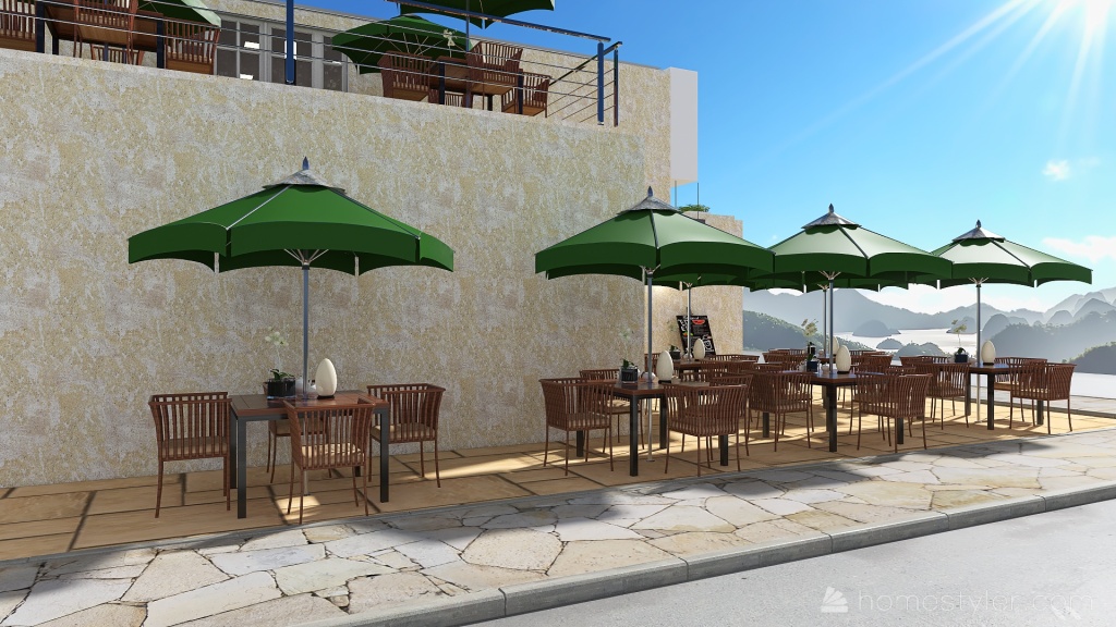 #CAFECONTEST 3d design renderings