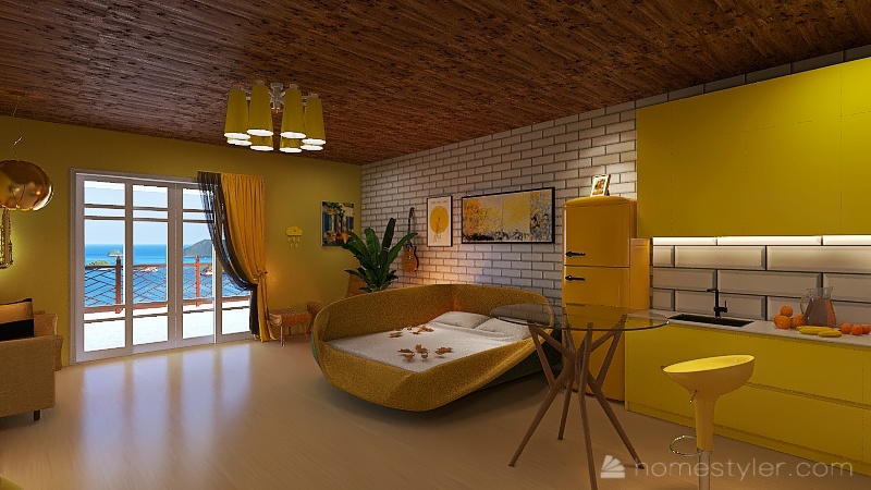 Hotel Gardenia 3d design renderings