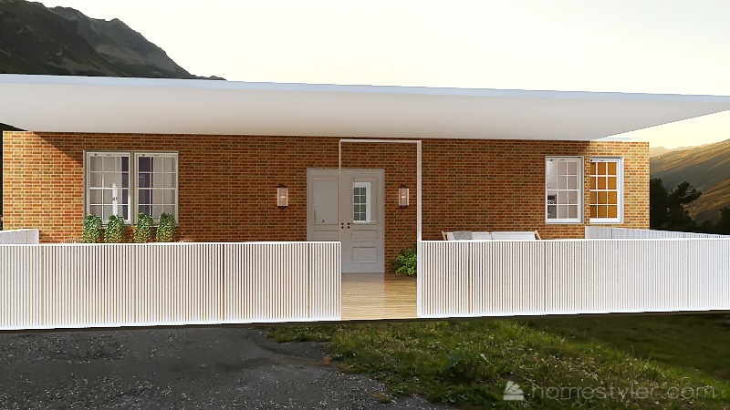 Spanish Dream House 3d design renderings