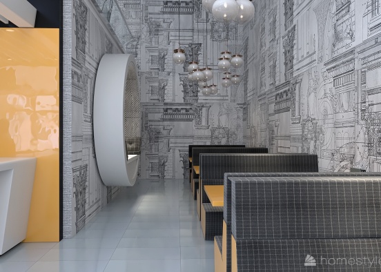 #CafeContest / Coffee House/ Design Rendering