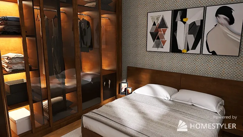 Bedroom 3d design renderings