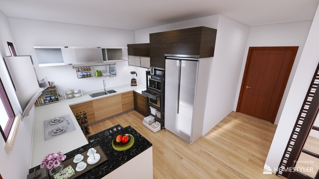 【System Auto-save】Srini Kitchen 3d design renderings