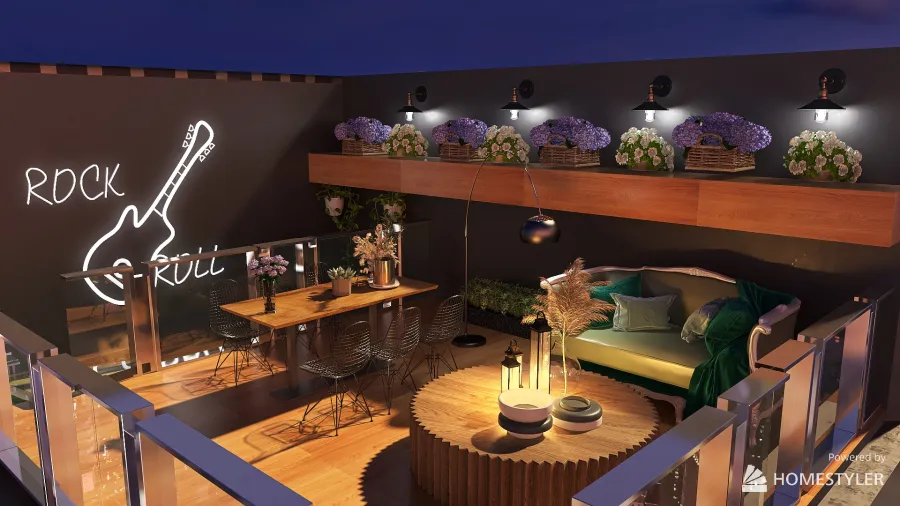 #CafeContest Forest Cafe 3d design renderings