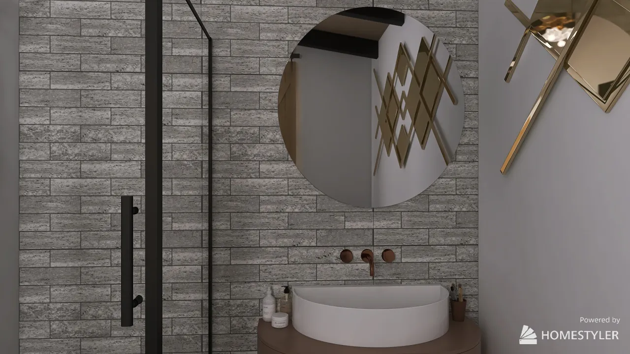 Bathroom 3d design renderings