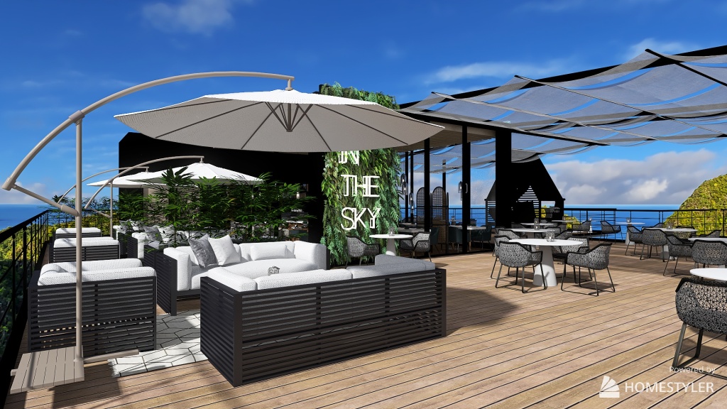 #CafeContest - IN THE SKY 3d design renderings