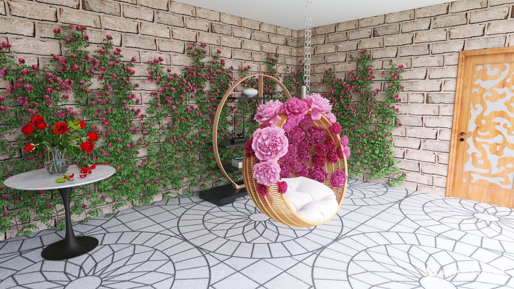 Rose Room 3d design renderings