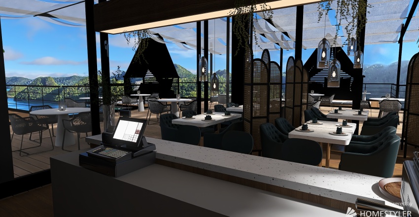 #CafeContest - IN THE SKY 3d design renderings