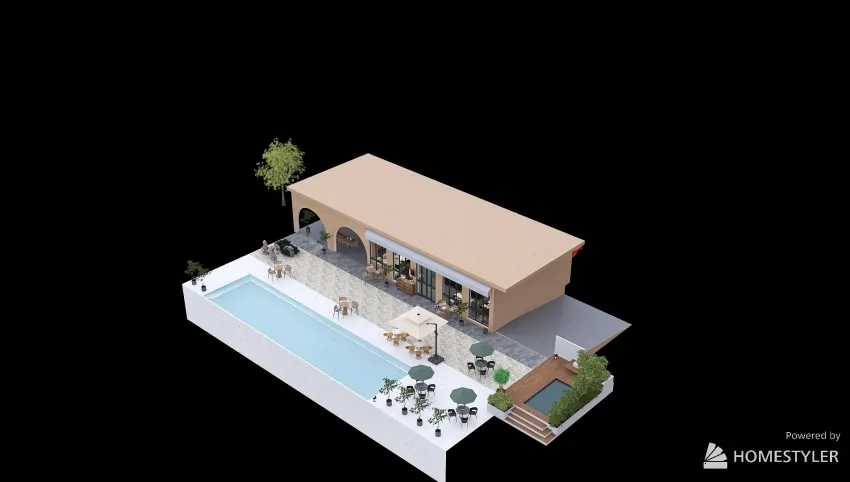 #Cafe Contest- restaurant Vista mare 3d design picture 202.11