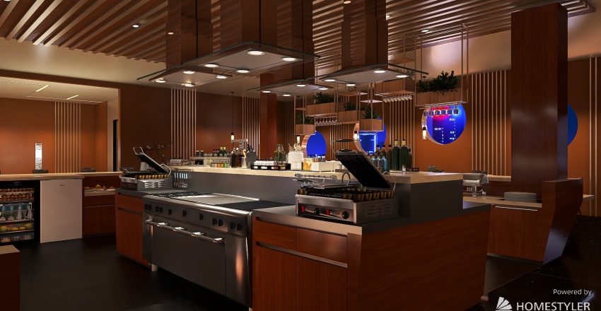 #CafeContest Cafe Elegante 3d design renderings