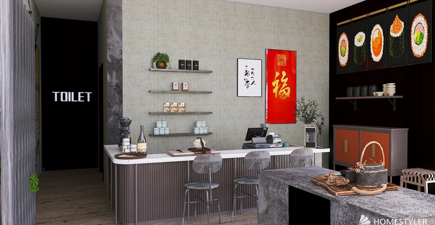 Dining Room 3d design renderings