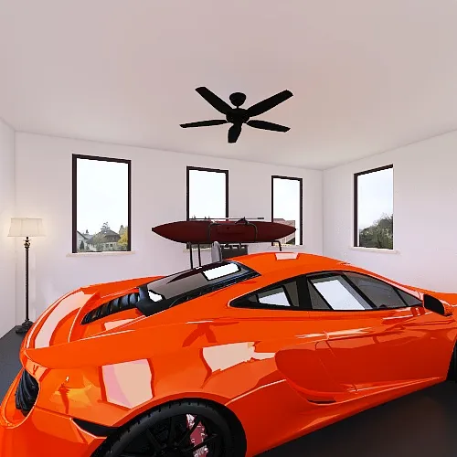 Garage 3d design renderings