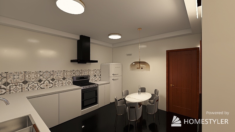 Cozinha Leila 3d design renderings