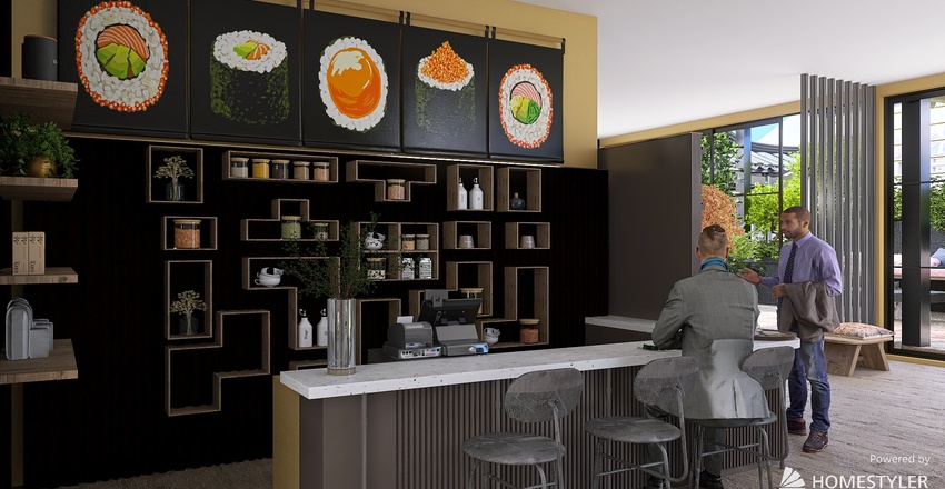 Dining Room 3d design renderings