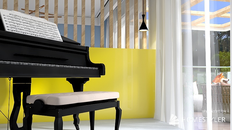 Instrument Room 3d design renderings