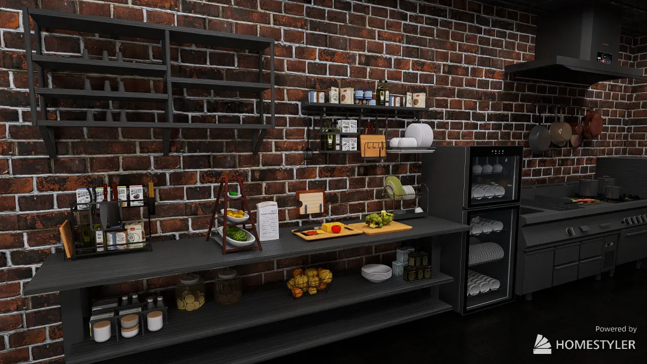 Kitchen 3d design renderings