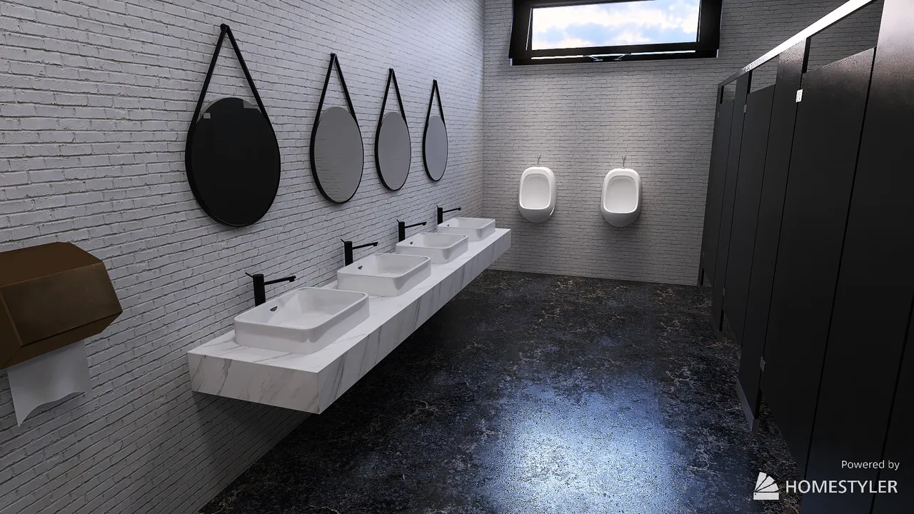 Bathroom 3d design renderings