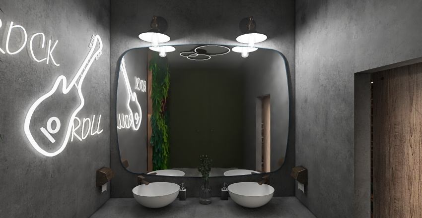 Men's WC 3d design renderings