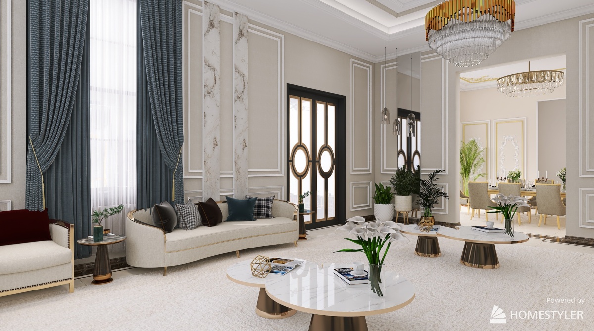 محمد الطابق الارضي صالة 1 design ideas & pictures (811 sqm)-Homestyler