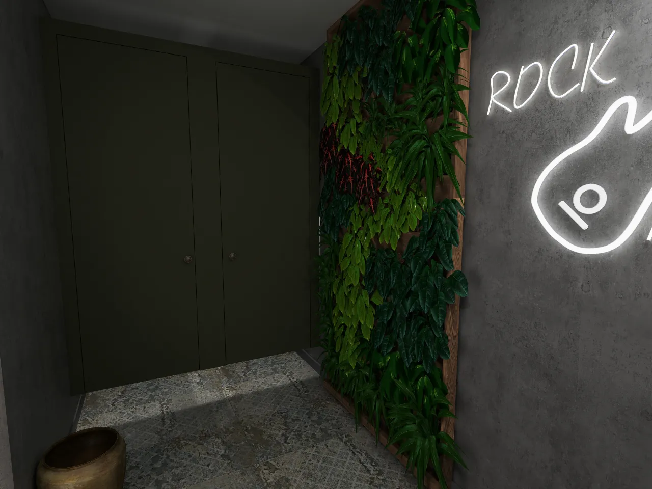 Bathroom 3d design renderings