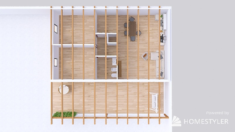 interniCopy of casa-in-legno 3d design renderings
