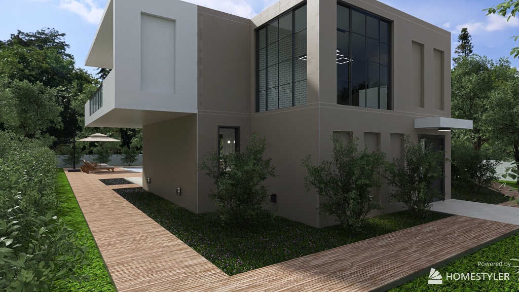 Modern George home 3d design renderings