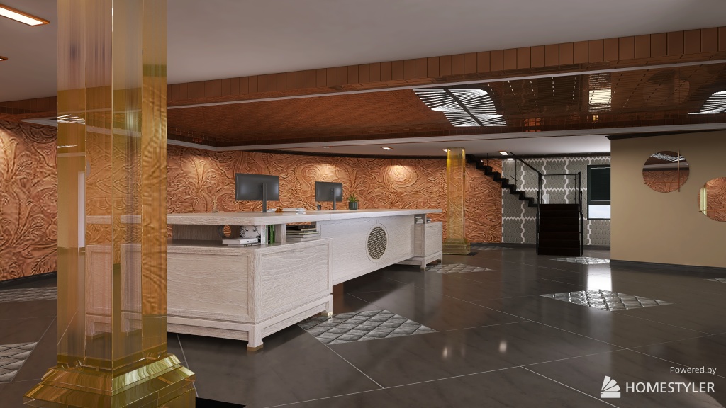 Hotel Lobby :) 3d design renderings