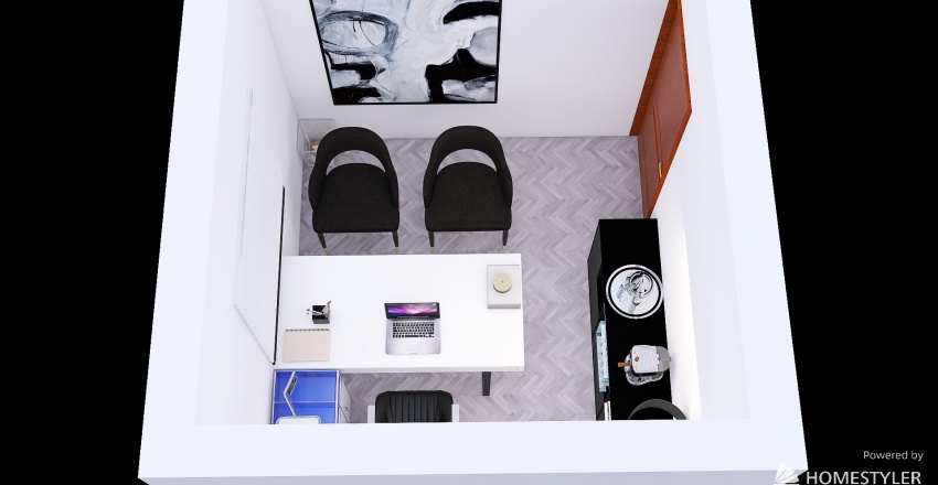 Fiddil Office 3d design renderings