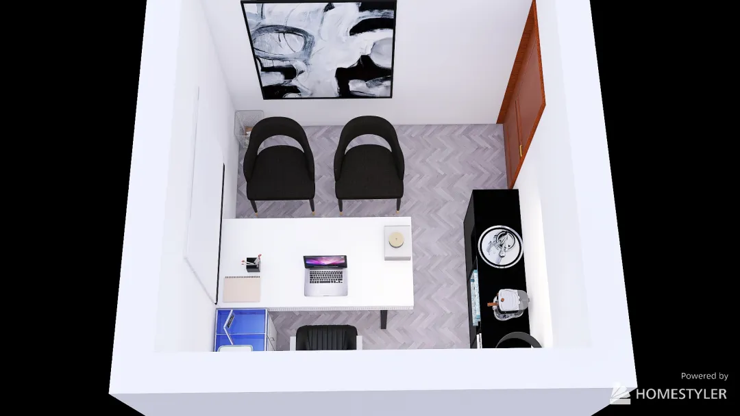Fiddil Office 3d design renderings