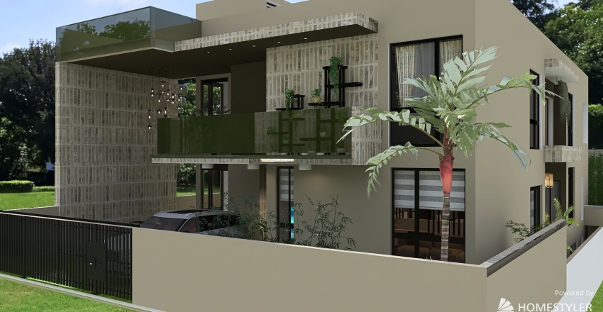 Option 3 Col Nayyer DHA Residence 3d design renderings