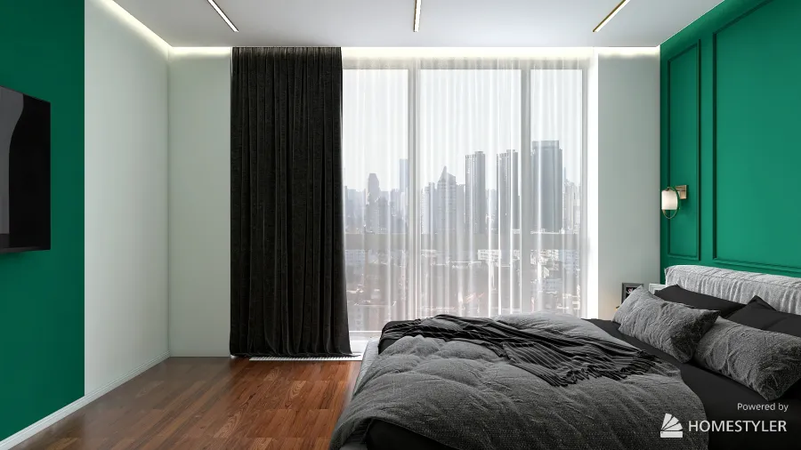 Квартира в стиле минимализм 3d design renderings