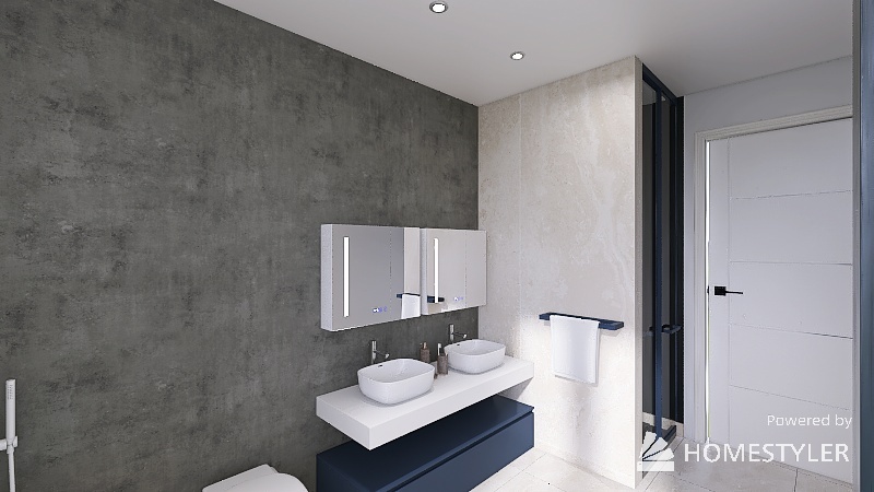 Bathroom renewal 3d design renderings