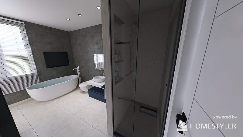 Bathroom renewal 3d design renderings