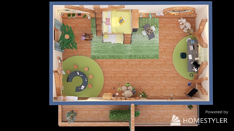 #Children'sDayContest Forest Kid's Room 3d design picture 128.49