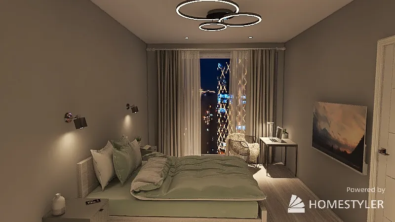 Спальня для Алены Diskill (Ramona Boggart) 3d design renderings