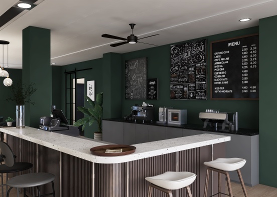 coffe Design Rendering