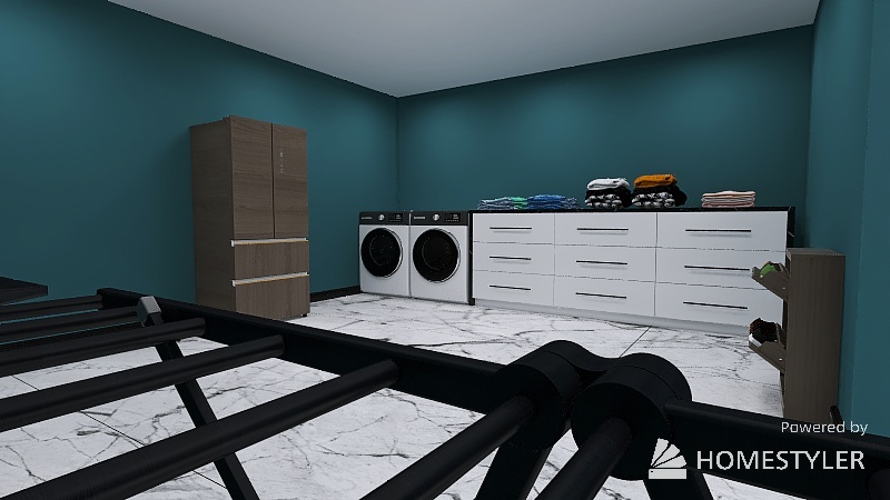 laundry 3d design renderings