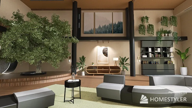 LivingRoom 3d design renderings