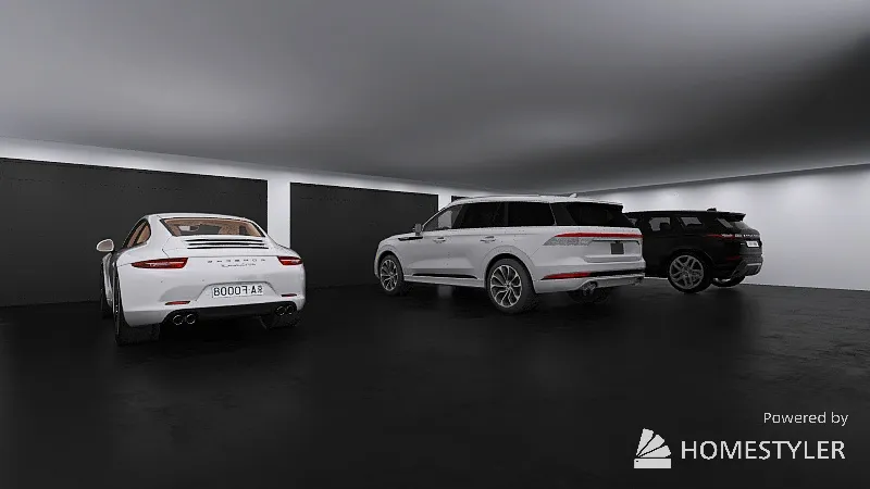 garage 3d design renderings
