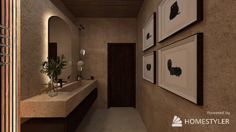#MilanDisignWeek - A Cozy House 3d design renderings