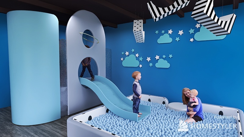 #Children'sDayContest - Daycare Classroom 3d design renderings
