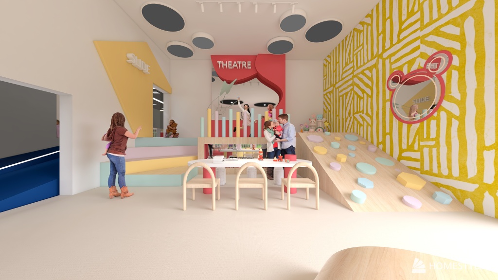 Children'sDayContest - MONTESSORI CENTRE 3d design renderings