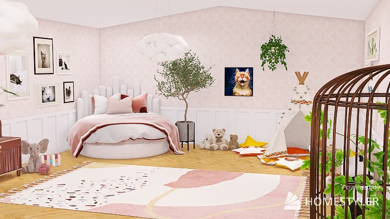 #Children'sDayContest Pretty Room For A Pretty Princess 3d design picture 88.46