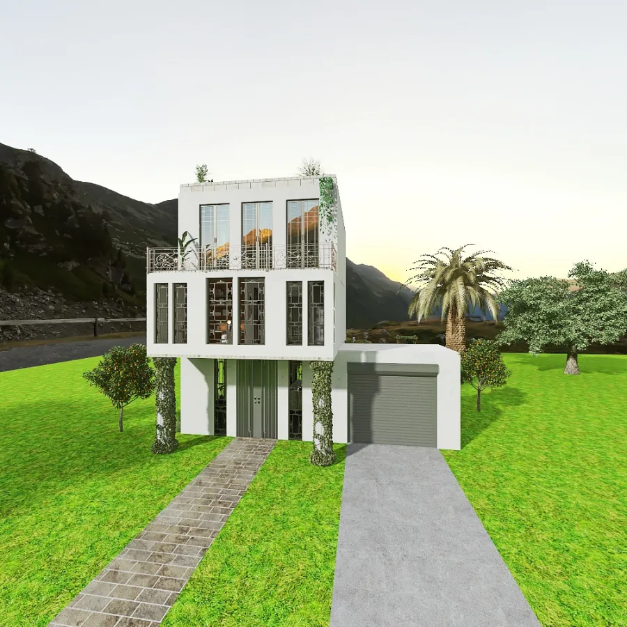 TOWN HOUSE 3d design renderings