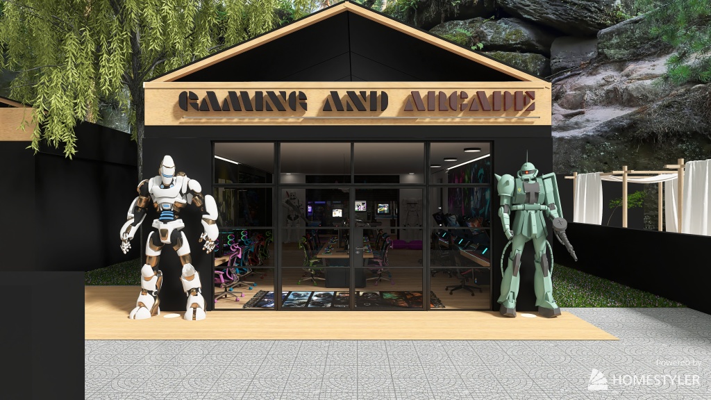 #Children'sDayContest - Gaming and Arcade 3d design renderings