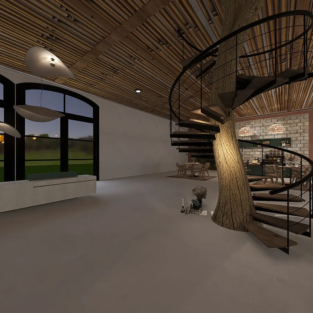 Tulum Hotel 3d design renderings