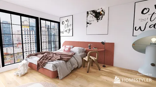 New York Girl's Bedroom