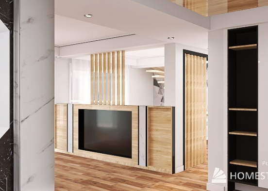 Room 4 - Natural Wood Tones Design Rendering